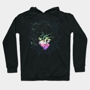 Genderfae Heart Tree of Life Hoodie